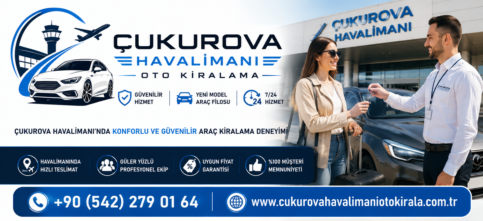 Çukurova Havalimanı oto Kiralama